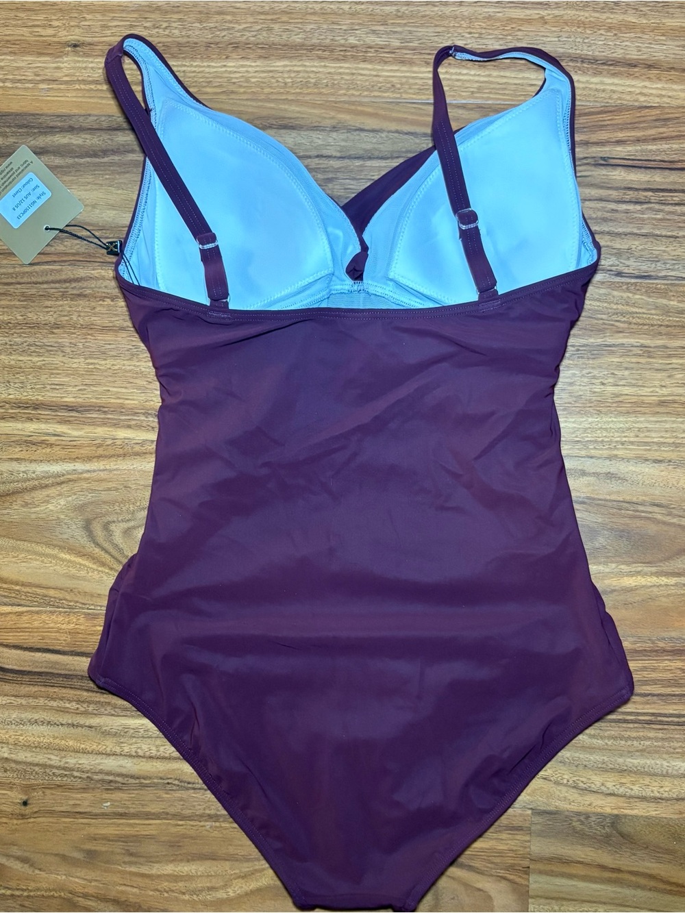 Nip Tuck Swim Claret One Piece Swimsuit Multi Sizes NWT - Picture 3 of 7